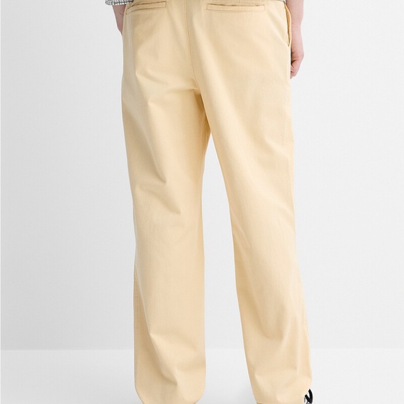 Corn vanilla yellow cotton Wynwood relaxed fit chinos pants NWT - Picture 2 of 10